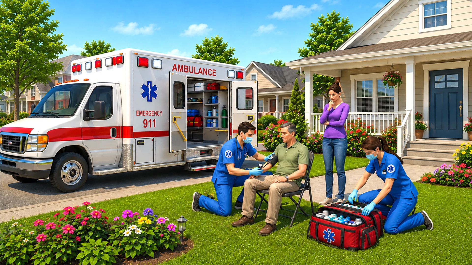 City Ambulance Doctor Rescue screenshot